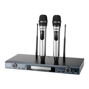 Manufacturer X6 UHF professional wireless microphone digital frequency for home KTV karaoke dedicated