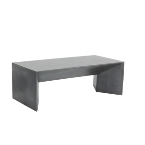 Contemporary OEM Shape Cement <b>Dining</b> <b>Table</b> With Solid Pedestal Base Concrete Restaurant <b>Table</b> For Hospitality Projects - Product Image 2