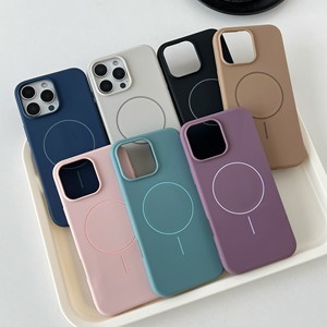 Nouvelle Coque Magnétique Officielle en Sable Fin pour iPhone 15 Pro Max 17 16 14 – Housse Antichoc en TPU Premium – 7 Couleurs Tendance - Product Image 3