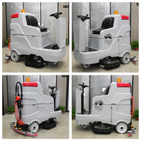 Machine de nettoyage de sols électrique autoportée 72V, nouvelle, grande taille, avec moteur à brosse, pour usines de grande envergure, et autres équipements de nettoyage