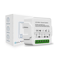 Interruptores de iluminación inteligentes TUYA WIFI 3CH, interruptores de Control remoto, compatibles con Smart Life/TUYA APP