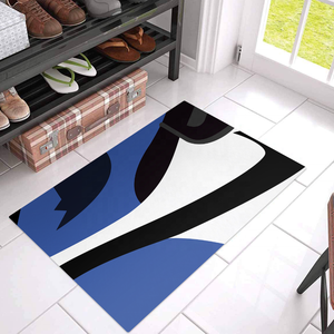 Alfombra de área verde de moda, suave y afelpada, decoración del hogar, Virgil Abloh IK Markerad WET GRASS, 4 x 6 pies - Product Image 6