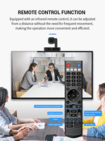 Caméra PTZ 4K avec suivi IA 120 °   Zoom grand angle 6X pour salles de conférence, églises et événements en direct
