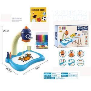 Tavola da Disegno Elettronica con Proiettore in Plastica ABS per Bambini dai 3 Anni in Su - Giocattolo per Arte e Schizzi - Product Image 2