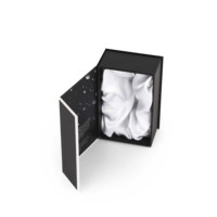 Boîte cadeau rigide magnétique de luxe personnalisée avec doublure en satin de soie, boîte d'emballage cosmétique pour masque facial, parfum et huile de soin de la peau