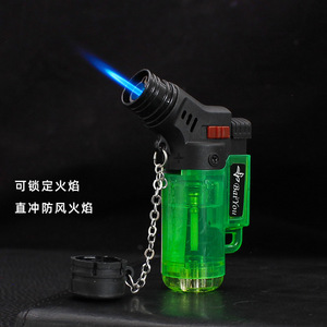 Encendedor de Fuego Directo BaiYon de 8 cm, Recargable con Butano, Resistente al Viento, para Uso en Exteriores y Camping - Product Image 1