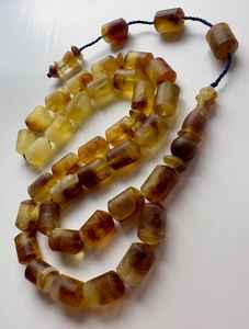 ลูกปัดเขาควายงานหัตถกรรมลูกปัดสวดมนต์ทำด้วยมือสำหรับการทำสมาธิการสะท้อนและการใช้ทางศาสนาแบบดั้งเดิม - Product Image 3