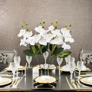 Haute Qualité Papillon <span class=keywords><strong>Orchidée</strong></span> Latex Real Touch Artificielle Noël Graduation Chinois Nouvel An Fleurs pour Décoratif Faux - Product Image 1