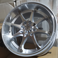 Usine directe argent 4/5 trous 15 pouces 5*100/114mm 4*100/114.3mm roue en fonte roues de voiture de tourisme jante en alliage haute Performance
