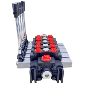 Vanne de commande directionnelle sectionnelle hydraulique manuelle personnalisable à double action Huamao DCV140 95L/min |   Directement de l'usine - Product Image 2