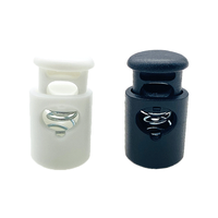 Accessoires : Stoppeur carré en résine à 1 trou réglable sans nickel pour cordons, cordes et ressorts, pour vêtements, sacs, bagages et chaussures