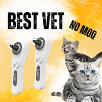 Nouveau design : Soin des oreilles pour chien, thérapie par lumière rouge, séchoir et déshumidificateur pour les infections du conduit auditif des animaux de compagnie