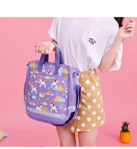 Sac à bandoulière léger et imperméable pour filles, imprimé <span class=keywords><strong>licorne</strong></span>, idéal pour les cours et les cours supplémentaires - Product Image 4