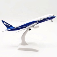Modèle d'avion en métal moulé sous pression de 16 cm, simulateur B787, alliage métallique, échelle 1/400, modèle d'avion de la série 787, modèle d'avion de ligne pour jouets