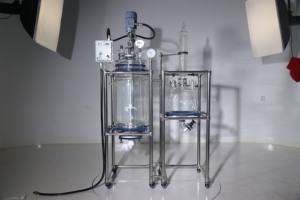 Reactor de cristalización de laboratorio con equipo de calefacción y enfriador - Product Image 6