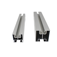 Support de panneau solaire en aluminium pour toiture avec surface anodisée pour l'installation de panneaux solaires – Support de module photovoltaïque économique