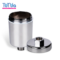 Filtre à charbon de bois ABS galvanisé, dispositif de Filtration de douche automatique, acier inoxydable, écologique, ménage 1/ 2 pouces mâle et femelle