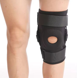 Rodilleras de compresión ajustables <span class=keywords><strong>para</strong></span> baloncesto y voleibol, suaves, con soporte de rótula y correas, <span class=keywords><strong>para</strong></span> levantamiento de pesas y alivio del dolor de rodilla - Product Image 4