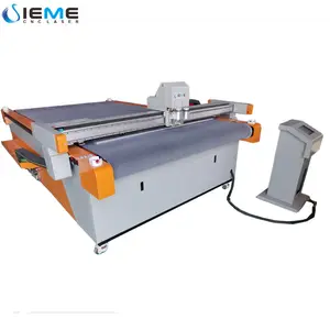 CNC roller blinds knife cutting machine for cut fabric leather material with round knife tool