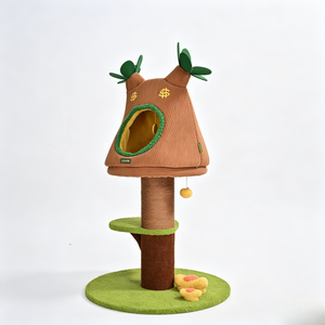 Torre para Gatos Desmontable 2 en 1 al por Mayor, Compra 1 y Obtén 2 Camas para Mascotas con Poste Rascador de Sisal Extra Grueso de 12.5cm - Product Image 5