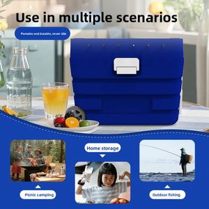 40L PE Outdoor <b>Cooler</b> <b>Ice</b> Pack Refrigeration for Camping Tabletop Soccer Two-Player Game Portable Food <b>Cooler</b> <b>Box</b> - Product Image 4