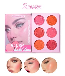 Nuevo modelo Love, paleta de sombras de ojos de 24 colores, rubor en polvo de 6 colores, maquillaje iluminador y reparador facial, paleta de maquillaje multifunción. - Product Image 4