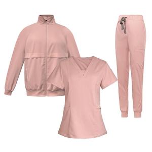 Tenue médicale épaisse d'automne unisexe pour clinique dentaire, étudiants en médecine, laboratoire, infirmière, veste uniforme de travail chirurgical - Product Image 5