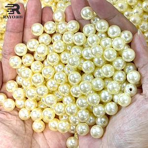 Perlas Sueltas de Plástico ABS Redondas al por Mayor, de 4 mm a 20 mm, Calidad 5A, Perlas Naturales de Agua Dulce, Cuentas para Fabricación de Joyería DIY - Product Image 2