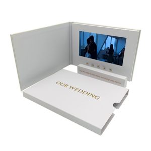<span class=keywords><strong>Libro</strong></span> de Video Digital con Pantalla IPS de 7 Pulgadas, Personalizado para Bodas, Recuerdos, <span class=keywords><strong>Libro</strong></span> de Video con Movimiento - Product Image 4