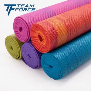 Wholesale Eco Friendly Custom Printed New Rainbow Yoga Mat Fit For Home Use