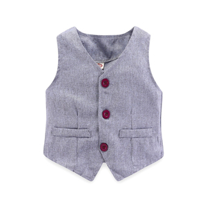 BSL89 Ensemble 3 pièces pour bébé garçon, tenue de baptême, fête formelle, cadeau, manches longues, automne - Product Image 3