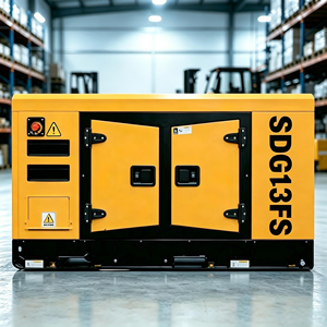 Firman 13kVA 10,4kW Leiser Dieselgenerator 50Hz 400V 3-Phasen Kleine Industrielle Notstromversorgung Dieselaggregat OEM-Lieferung - Product Image 2