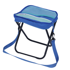 Chaise de camping et de jardin Entai personnalisée, mini, portable, moderne, carrée, en métal et polyester, ultralégère, pour extérieur, salle à manger, salon, hôtel - Product Image 2