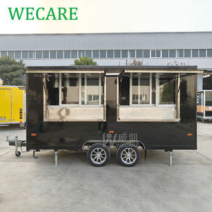 Xe bán thức ăn ngoài trời Wecare, xe đẩy thức ăn, xe tải thức ăn trang bị đầy đủ, xe tải bán pizza, xe kéo bán thức ăn tùy chỉnh có bếp - Product Image 3