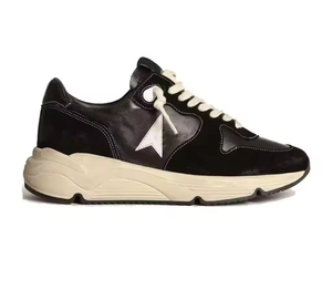 รองเท้าหนังกลับประดับเลื่อมลายเสือดาว รุ่นคลาสสิก ยี่ห้อดีไซเนอร์ ปี 2026 แบบผูกเชือก เพิ่มความสูง - Product Image 4