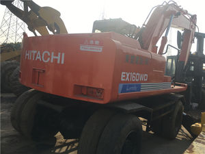 Excavatrice d'occasion d'origine Hitachi EX160WD de haute qualité d'occasion à prix bon marché - Product Image 5