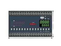 Controlador Lógico Programable AC220V PLC FX1S-20MR 30MR de 2 Canales de Alta Velocidad 100KHz para Encoder, Stepper y Servo con Pantalla LED
