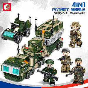 Sembo 2900-2903 giocattolo modello militare 658 pz Kit di mattoni per guerra Patriot Missile sopravvivenza costruzione di giocattoli di montaggio - Product Image 2
