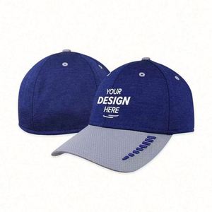 หมวกแก๊ปตาข่ายปักโลโก้คุณภาพสูงแบบกำหนดเอง 6 แผง หมวกตาข่ายแบบสปอร์ต หมวกแก๊ปแบบ Snapback ผ้า Oxford ลายจุดผลไม้ - Product Image 1