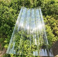 Lámina Corrugada de Policarbonato en Oferta para Invernadero, Protección Solar y contra la Lluvia, Protección UV, Tamaño Personalizado