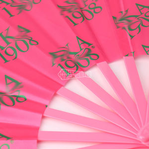 Prêt à Expédier Livraison Rapide Tous les Ventilateurs de Danse de Sororité Pliant Personnalisé Portable Ventilateur de Poche pour les Événements - Product Image 3