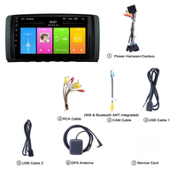 Autoradio 2 Din pour Mercedes-Benz Classe R R300 R350 2006-2014, lecteur multimédia, audio de voiture avec GPS, stéréo DSP