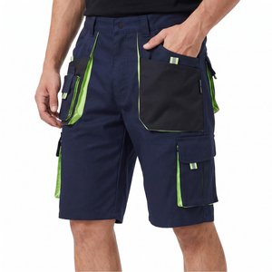 Pantalones Cortos de <span class=keywords><strong>Trabajo</strong></span> Transpirables para <span class=keywords><strong>Hombre</strong></span>, con Bolsillos, Pantalones Cargo para <span class=keywords><strong>Trabajo</strong></span> - Product Image 4
