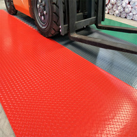 Rutsch feste PVC-Diamant platte Bodenbelag matte Münz garage Werkstatt Vinyl rolle mit Schneid service für den Auto gebrauch Gummi produkt