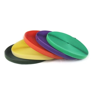 <span class=keywords><strong>3</strong></span>/4 pulgadas 50mm fábrica negro sin explotar sujetadores de gancho y bucle rollo de cinta - Product Image 3