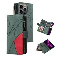 9 emplacements pour cartes étui de téléphone étui portefeuille pour iPhone 11 12 13 14 Plus 15 ProMax, pour Galaxy S23 étui de téléphone portable avec porte-carte