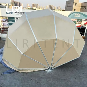 Tùy chỉnh Hợp kim nhôm điều khiển thông minh sò điệp máy bay hangar Lều để bán - Product Image 6