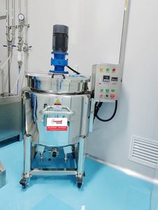 ถังผสม200L ทำจากสเตนเลสเครื่องผสมน้ำมันผมเครื่องผสมเจลด้วยความร้อน - Product Image 2