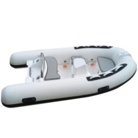 Goboat RIB300 Perahu Karet Tiup Aluminium, Lantai Tiup PVC 3M 10 Kaki untuk RIB300