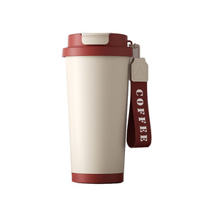 Cotyke – gobelet isotherme en acier inoxydable 316, tasse à café de voyage de 500 ml avec paille et couvercle pour boire en déplacement - Product Image 5